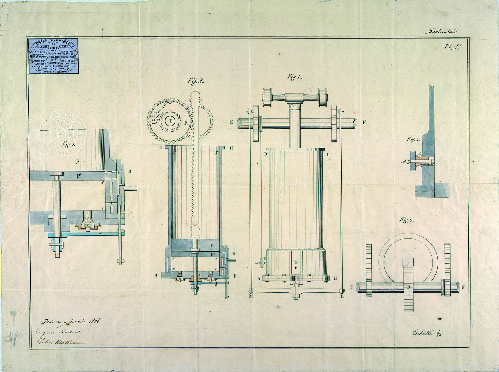 I motori a cilindro verticale con e senza pistone ausiliario