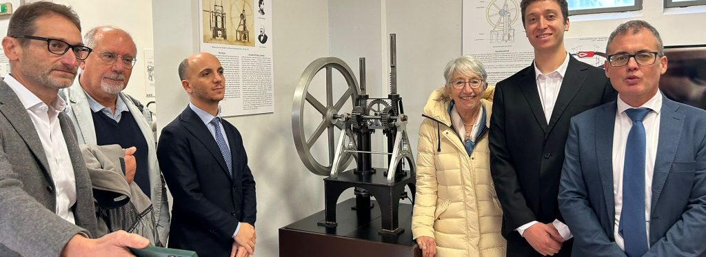 Presentazione del motore B&M al Museo dei motori dell'Università di Palermo
