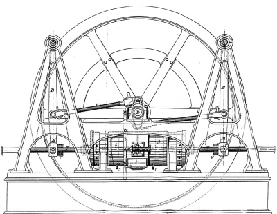 Progetto del secondo motore a stantuffi contrapposti - 1858