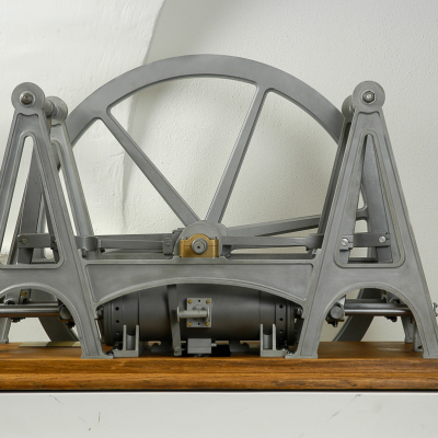 Secondo motore a stantuffi contrapposti - 1858